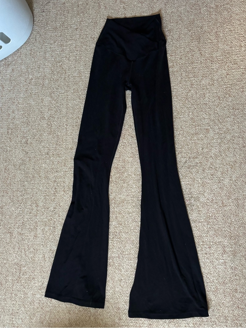 Aerie Black High-Waist Flared Yoga Pants